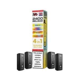 IVG 2400 Reload Pods Banana Edition Refill Pods 4pk