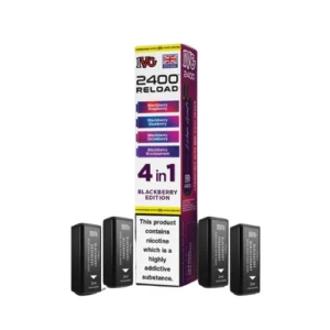 IVG 2400 Reload Pods Blackberry Edition Refill Pods 4pk