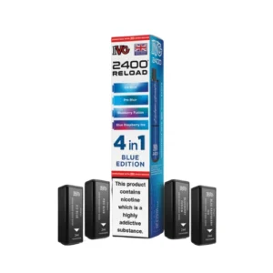 IVG 2400 Reload Pods Blue Edition Refill Pods 4pk