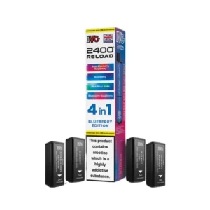 IVG 2400 Reload Pods Blueberry Edition Refill Pods 4pk