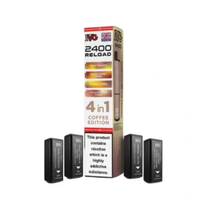 IVG 2400 Reload Pods Coffee Edition Refill Pods 4pk