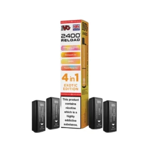 IVG 2400 Reload Pods Exotic Edition Refill Pods 4pk