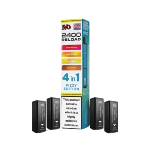 IVG 2400 Reload Pods Fizzy Edition Refill Pods 4pk