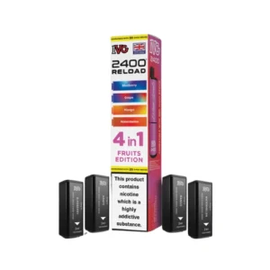 IVG 2400 Reload Pods Fruits Edition Refill Pods 4pk