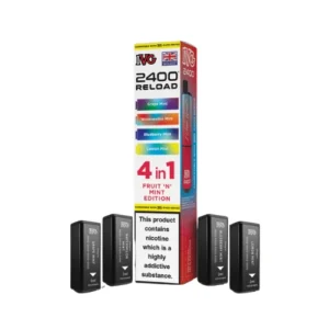 IVG 2400 Reload Pods Fruit N Mint Edition Refill Pods 4pk