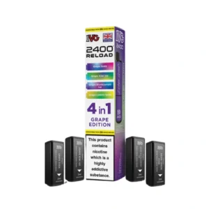 IVG 2400 Reload Pods Grape Edition Refill Pods 4pk