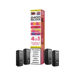 IVG 2400 Reload Pods Grapefruit Edition Refill Pods 4pk
