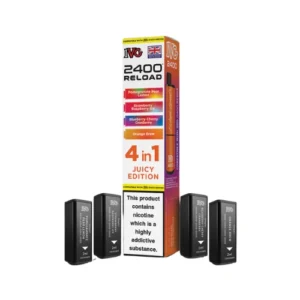 IVG 2400 Reload Pods Juicy Edition Refill Pods 4pk