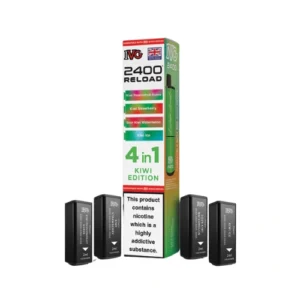 IVG 2400 Reload Pods Kiwi Edition Refill Pods 4pk