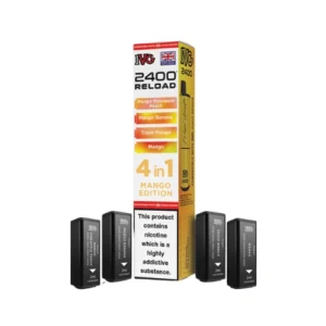 IVG 2400 Reload Pods Mango Edition Refill Pods 4pk