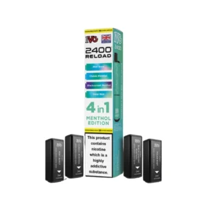 IVG 2400 Reload Pods Menthol Edition Refill Pods 4pk
