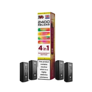 IVG 2400 Reload Pods Passionfruit Edition Refill Pods 4pk