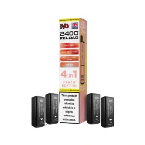 IVG 2400 Reload Pods Peach Edition Refill Pods 4pk