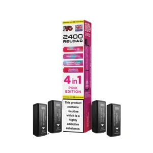 IVG 2400 Reload Pods Pink Edition Refill Pods 4pk