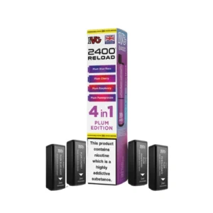 IVG 2400 Reload Pods Plum Edition Refill Pods 4pk