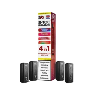 IVG 2400 Reload Pods Pomegranate Edition Refill Pods 4pk