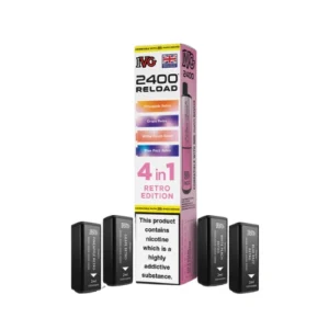 IVG 2400 Reload Pods Retro Edition Refill Pods 4pk