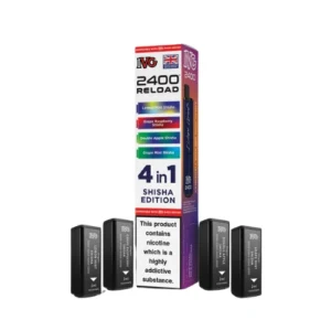 IVG 2400 Reload Pods Shisha Edition Refill Pods 4pk