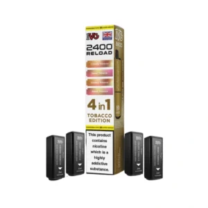 IVG 2400 Reload Pods Tobacco Edition Refill Pods 4pk