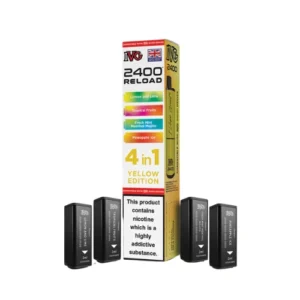 IVG 2400 Reload Pods Yellow Edition Refill Pods 4pk