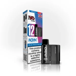 IVG Pro 12 Blue Razz Retro Refill Pods
