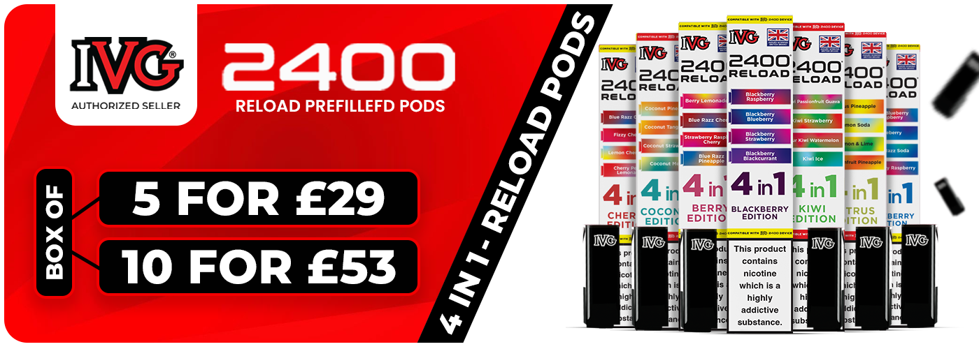 IVG 2400 4 in 1 Pods